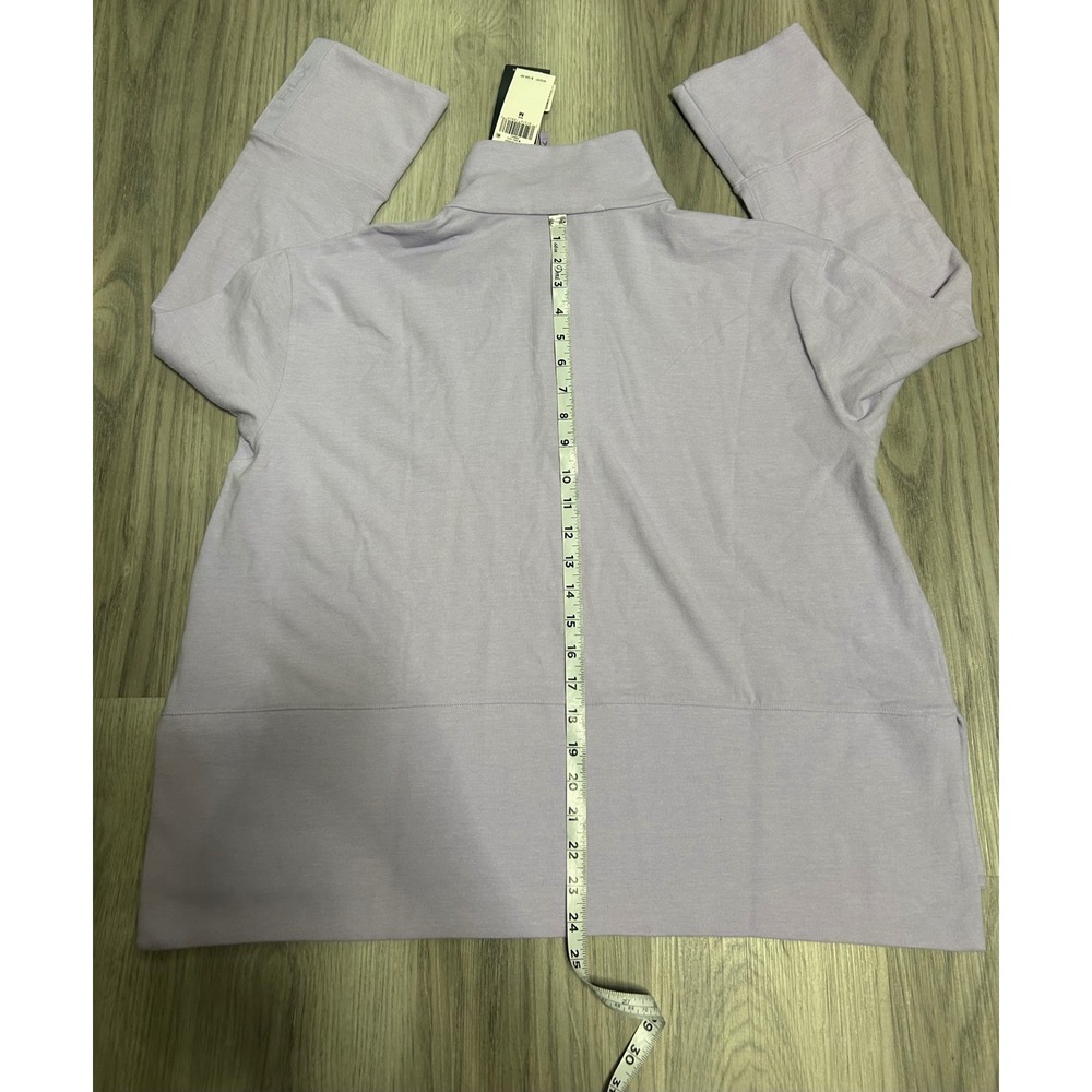 RLX Ralph Lauren Womens Golf 3/4 Zip Pullover Acrylic Blend Medium Purple - Picture 7 of 7